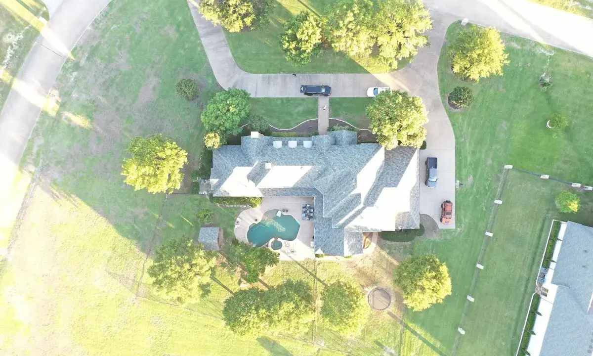 New shingle roof installation on a home in Blooming Grove